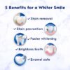 (6 pack) 3D White Brilliance Vibrant Peppermint Teeth Whitening Toothpaste, 4.6 oz, Pack of 3 Tubes