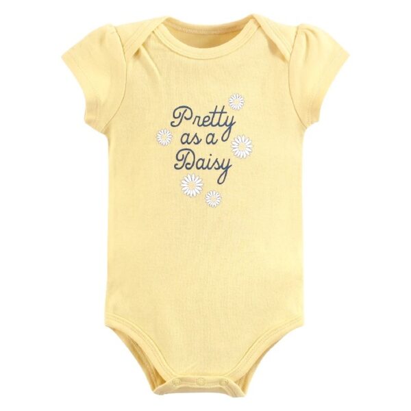Short Sleeve Bodysuits, 5-Pack, Newborn- 24 Months
