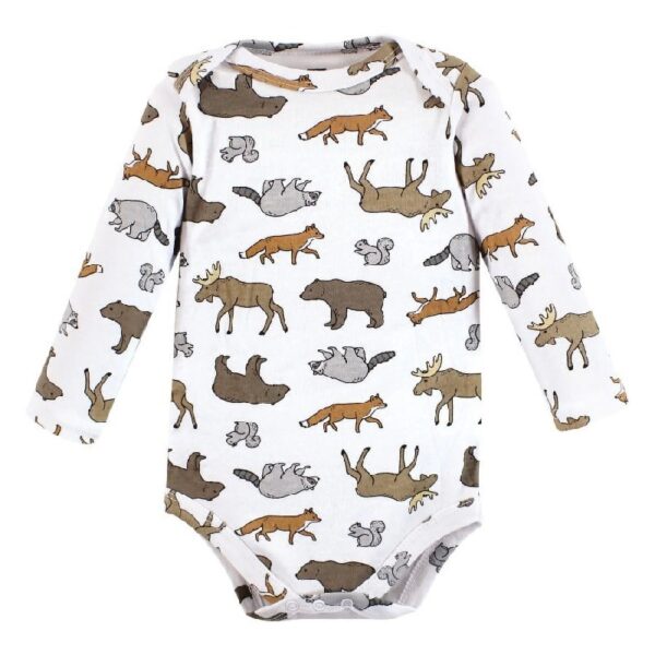Cotton Long-Sleeve Bodysuits, 7-Pack, Preemie-24 Months