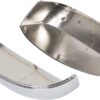 Pair Chrome Side View Upper Mirror Top Half Caps Fit for 2007-2014 Chevy Silverado GMC Sierra Avalanche Tahoe Suburban Left & Right