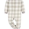 Baby and Toddler Neutral Microfleece Blanket Sleeper Pajamas, 3-Pack, Sizes 0/3M-5T