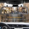 1080P Mirror Dash Cam for Car, 10