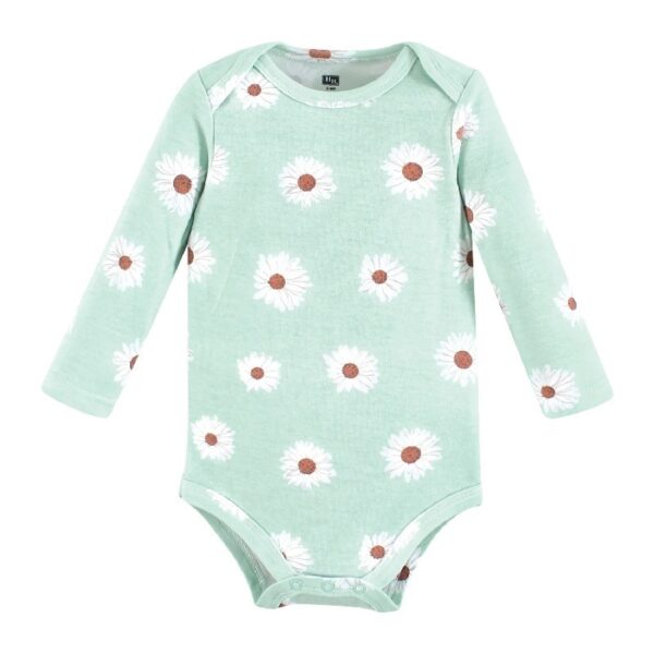 Cotton Long-Sleeve Bodysuits, 5-Pack, Newborn- 24 Months