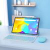 Tablet 2 in 1 Tablet with Keyboard Including Case Mouse Stylus, 10 inch Tablet Android 14 Tablets PC, 10.1