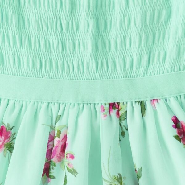 Mommy and Me Floral Ruffle Dress, Sizes XS-XXL
