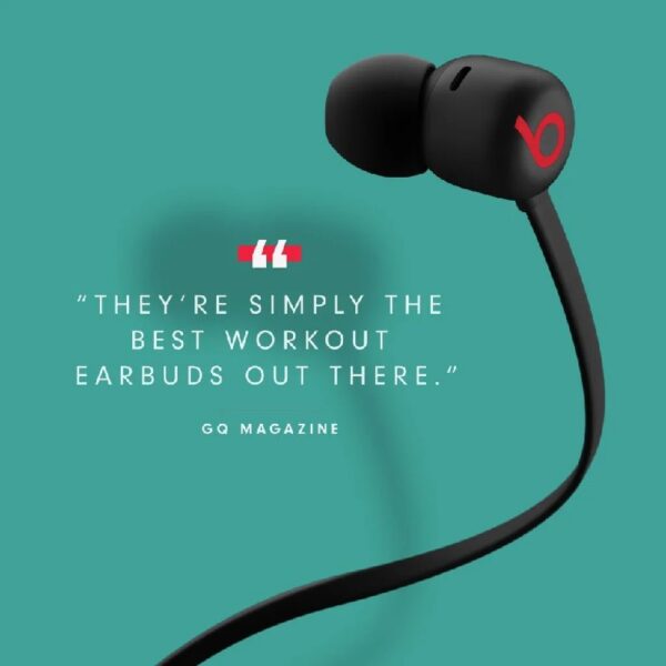 Beats Flex Wireless Earphones Apple W1 Headphone Chip, Blue (Latest Model)