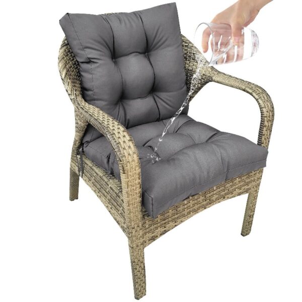 42” x 21” Hawaii Back Chair Outdoor Seating Cushions, Durable Polyester