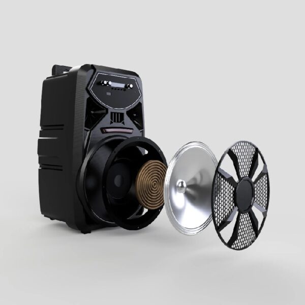 Bluetooth Tailgate Speaker, ISB380B, Black