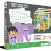 Little Buffalo 8pk Wood Kids Jigsaw Puzzles Plus Storage by