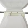 Toilet Safety Rails, Height Adjustable Toilet Frame, 250 lb. Weight Capacity