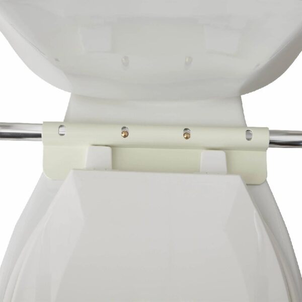 Toilet Safety Rails, Height Adjustable Toilet Frame, 250 lb. Weight Capacity