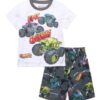 Sonic the Hedgehog Boys' Tee and Shorts Pajama Set, 2-Piece, Sizes 4-12