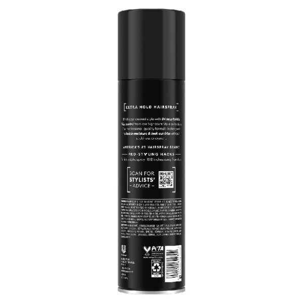 (3 pack) Extra Hold Hairspray with 24H Hold and Frizz Control, 14.6 oz