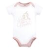 Short Sleeve Bodysuits, 5-Pack, Newborn- 24 Months