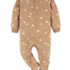 Baby and Toddler Neutral Microfleece Blanket Sleeper Pajamas, 3-Pack, Sizes 0/3M-5T