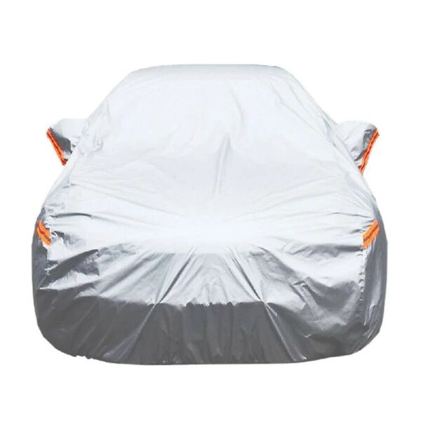 Heavy Duty Waterproof Full Car Cover All Weather Protection Outdoor Indoor Use UV Dustproof for Auto,SUV,Sedan