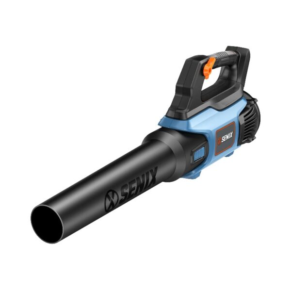SENIX 20 Volt Max* Cordless Leaf Blower, Up to 350 CFM and 80 MPH, Variable Speed, Lightweight, (Tool Only) BLAX2-M-0