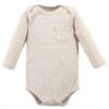 Cotton Long-Sleeve Bodysuits, 5-Pack, Newborn- 24 Months