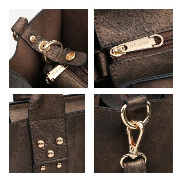 ab493fee0efb4b5db01ab32d0178307d Women's 3Pcs Purse Handbag Shoulder Bag Tote Satchel Hobo Bag Briefcase Work Bag for Ladies