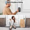 Keyless Entry Door Lock, Digital Keypad Deadbolt Smart Lock for Front Door, Matte Black