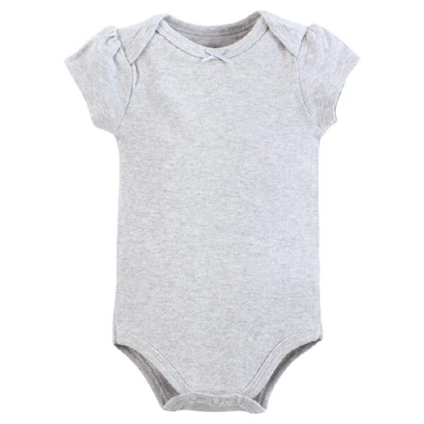 Short Sleeve Bodysuits, 5-Pack, Newborn- 24 Months