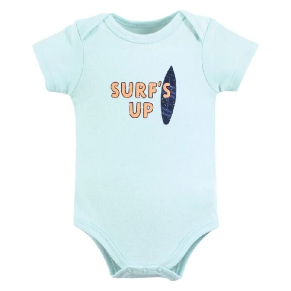 Short Sleeve Bodysuits, 5-Pack, Newborn- 24 Months