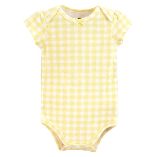 Short Sleeve Bodysuits, 5-Pack, Newborn- 24 Months