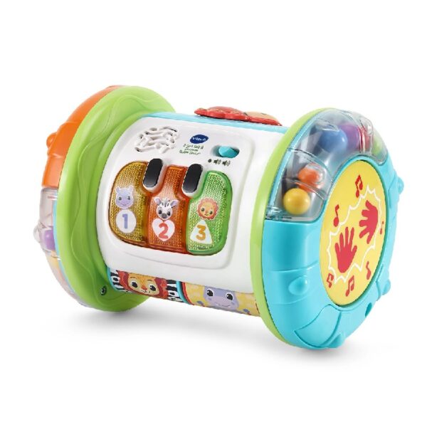 Baby 2-in-1 Roll & Discover Roller Drum Baby and Toddler Toys