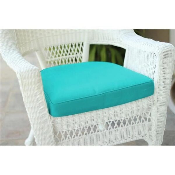 FS032-CS 18” x 18” Turquoise Outdoor Seating Cushion, Extremely comfortable