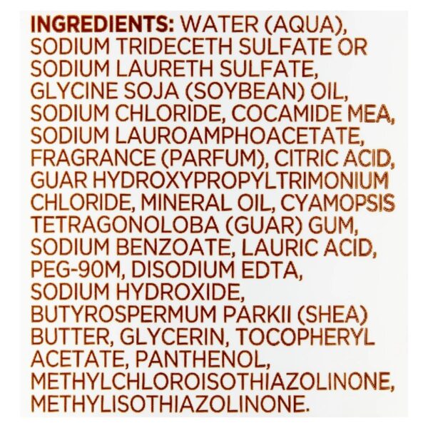 (6 pack) Total Moisturizing Body Wash with Shea Butter, 33.8 fl oz, Compare to Olay® Ultra Moisture Body Wash