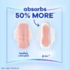 Infinity Feminine Pads for Women, Size 3, Extra Heavy Flow, with Wings, Unscented, 84 Ct
