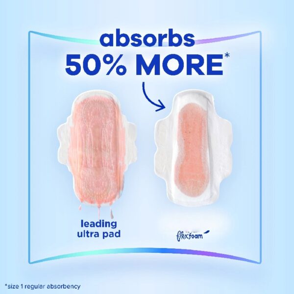 Infinity Feminine Pads for Women, Size 3, Extra Heavy Flow, with Wings, Unscented, 84 Ct