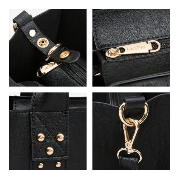 ac3e5a6cd6934451980bb32d01782e64 Women's 3Pcs Purse Handbag Shoulder Bag Tote Satchel Hobo Bag Briefcase Work Bag for Ladies