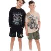 Boys' Grave Digger Graphic Tee and Shorts Set, 2-Piece, Sizes 4-10