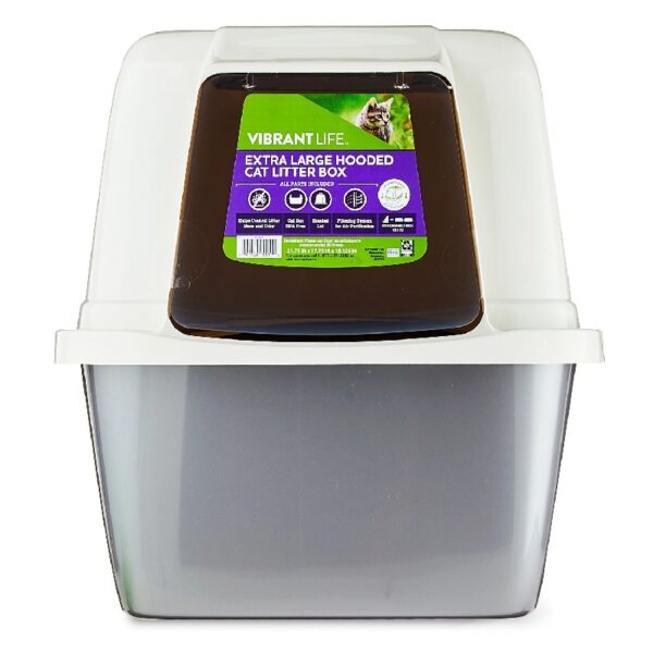 Life Extra Large Hooded Enclosed Cat Litter Box