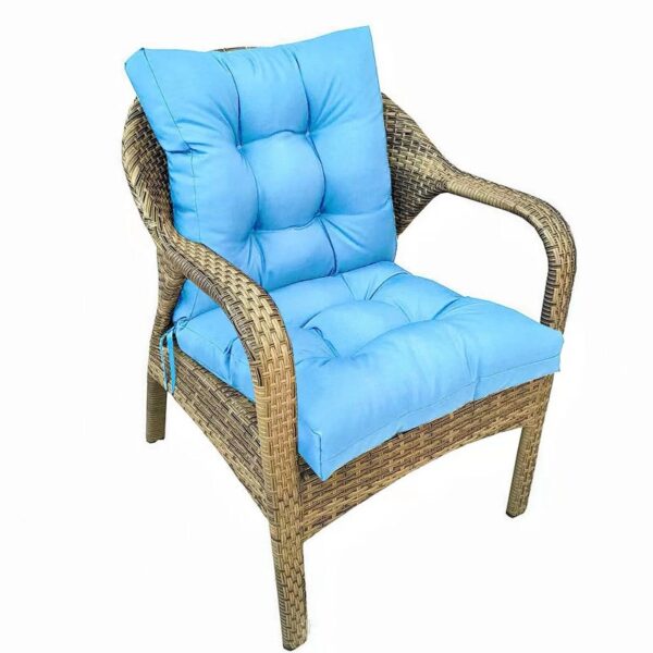 42” x 21” Hawaii Back Chair Outdoor Seating Cushions, Durable Polyester