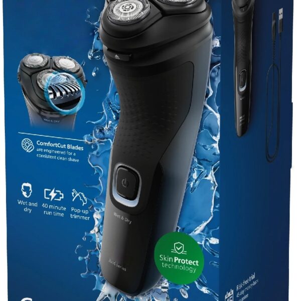 Shaver 2400, Cordless Electric Shaver with Pop-Up Trimmer