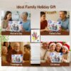Family Handprint Kit, Handprint Art Craft DIY Kit, Baby Hand print Gift for New Moms, Parents, Grandparents, 6 Safe, Non-Toxic Paints, Ideal for Mother's Day, Father's Day, Anniversary & More