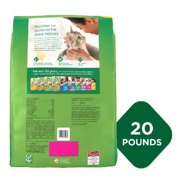 Purina Cat Chow Hairball & Healthy Weight, Indoor Dry Cat Food, Chicken, 20 lb Bag