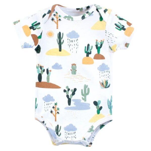 Short Sleeve Bodysuits, 5-Pack, Newborn- 24 Months