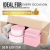 Exquisite 350 Piece Easter Plastic Disposable Party Plates & Dinnerware Combo Set
