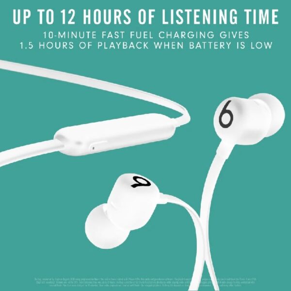 Beats Flex Wireless Earphones Apple W1 Headphone Chip, Blue (Latest Model)