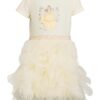 Disney Frozen Toddler Girl Short Sleeve Tutu Dress, Sizes 12M-5T