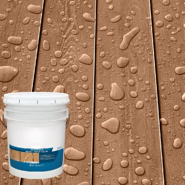 WaterGuard 1 Gallon Sequoia Red Transparent Wood Stain and Sealer