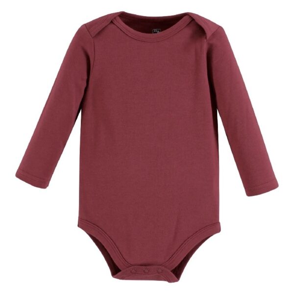 Cotton Long-Sleeve Bodysuits, 5-Pack, Newborn- 24 Months