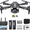 Drone with Camera for Adults Kids, Dual 4K HD Mini FPV RC Quadcopter for Kids Beginners