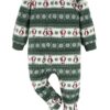 Baby and Toddler Neutral Microfleece Blanket Sleeper Pajamas, 3-Pack, Sizes 0/3M-5T