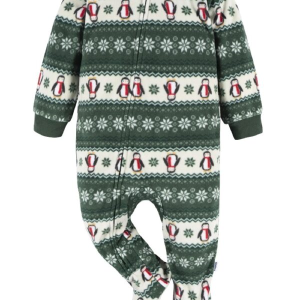 Baby and Toddler Neutral Microfleece Blanket Sleeper Pajamas, 3-Pack, Sizes 0/3M-5T