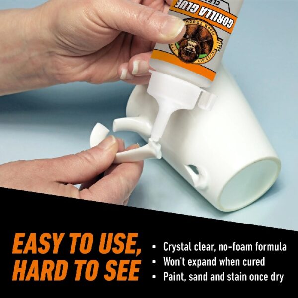 (2 pack) Clear Glue 5.75 Ounce Bottle, Pack of 1 Bottle