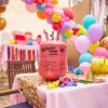 Balloon Time 9.5in Medium Helium Tank Kit with Colorful Latex Balloons, 8.9 cu ft, 30 Count